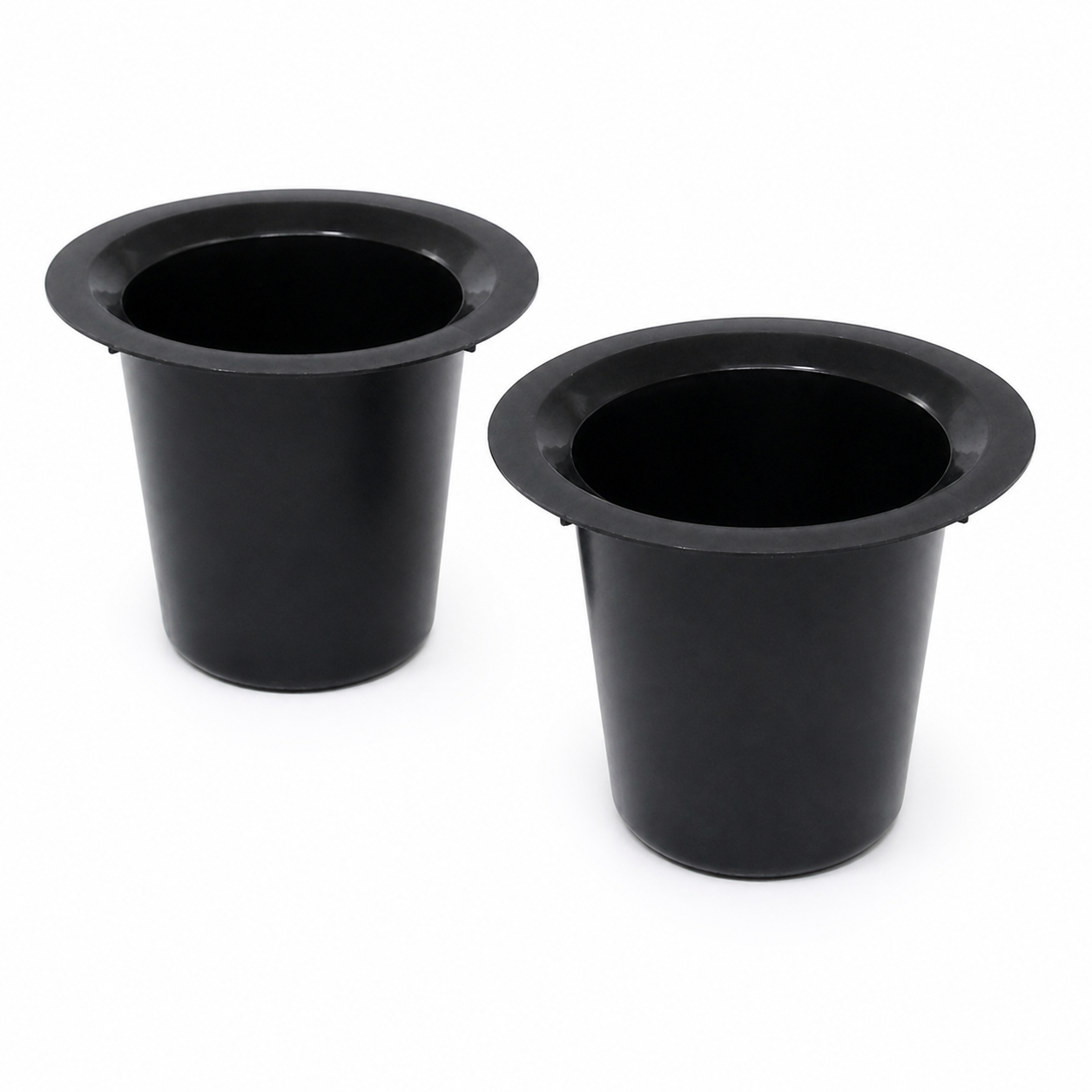 Grave Pot with Lid - Black Vase Flower Holder For Memorial Cemetery Graves